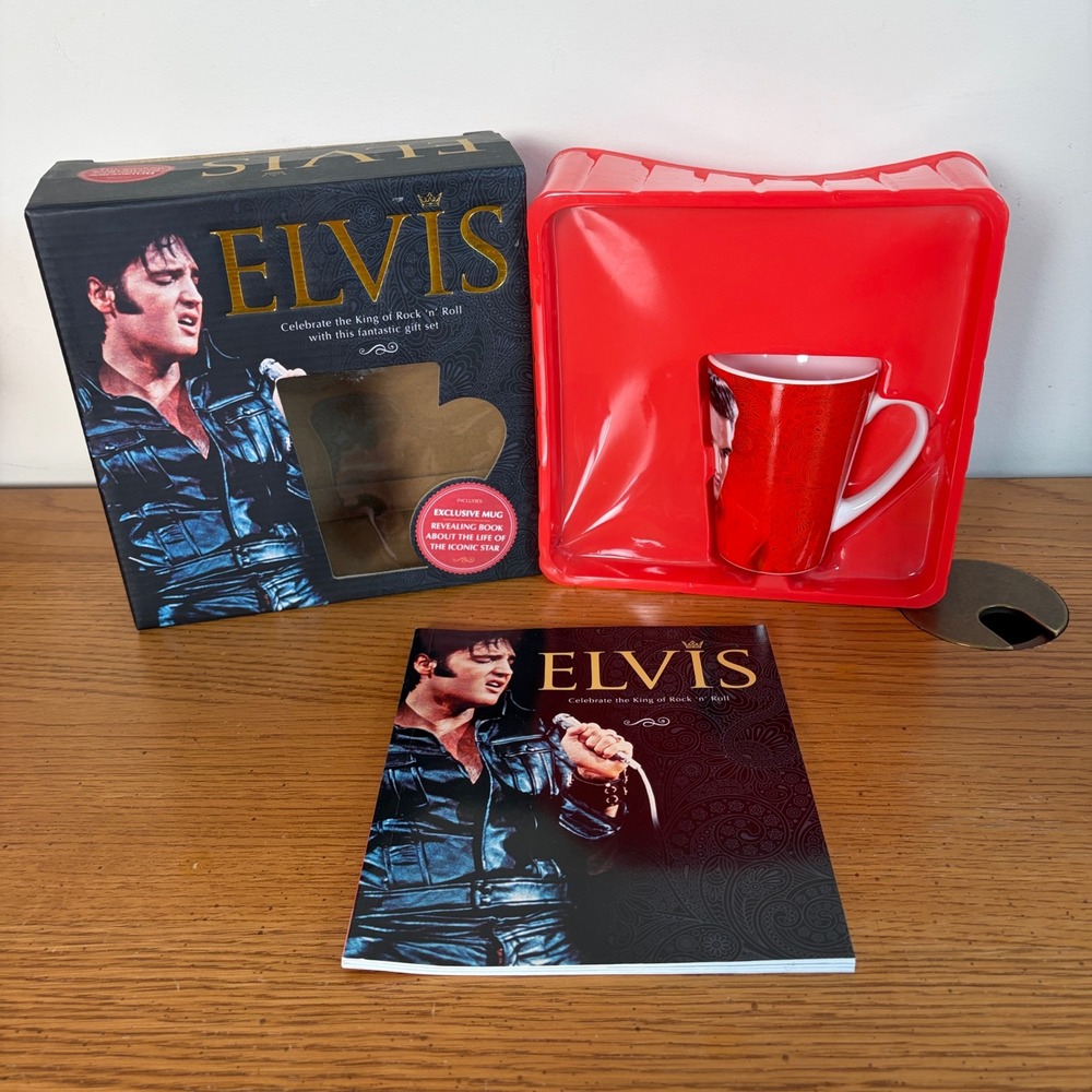 Elvis Presley Gift Set Igloo Books Exclusive Mug and Biography Book 2017